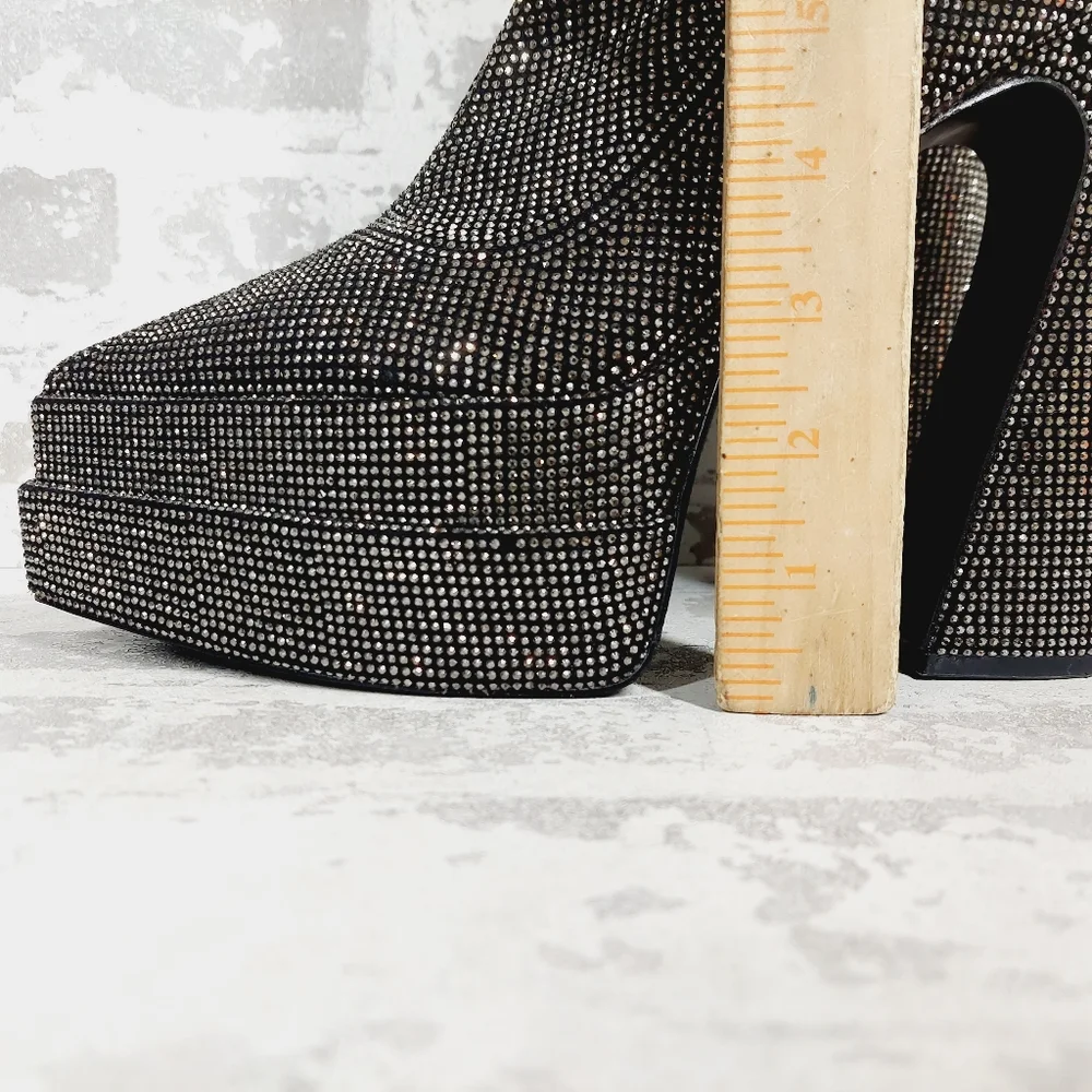 NEW Steve Madden Sultry Studded Platform Over the Knee Boots C1058 - Picture 3 of 16